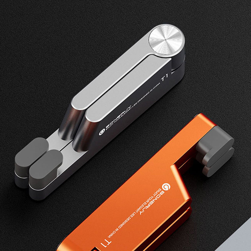 Portable V-shaped mobile phone stand