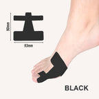Pre-cut kinesiology tape for bunion correction
