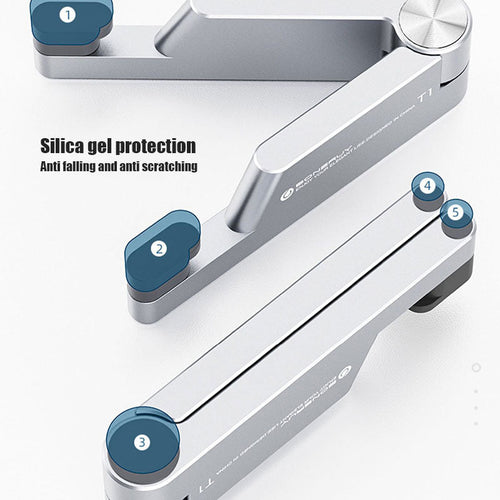 Portable V-shaped mobile phone stand