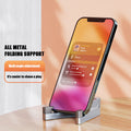 Portable V-shaped mobile phone stand