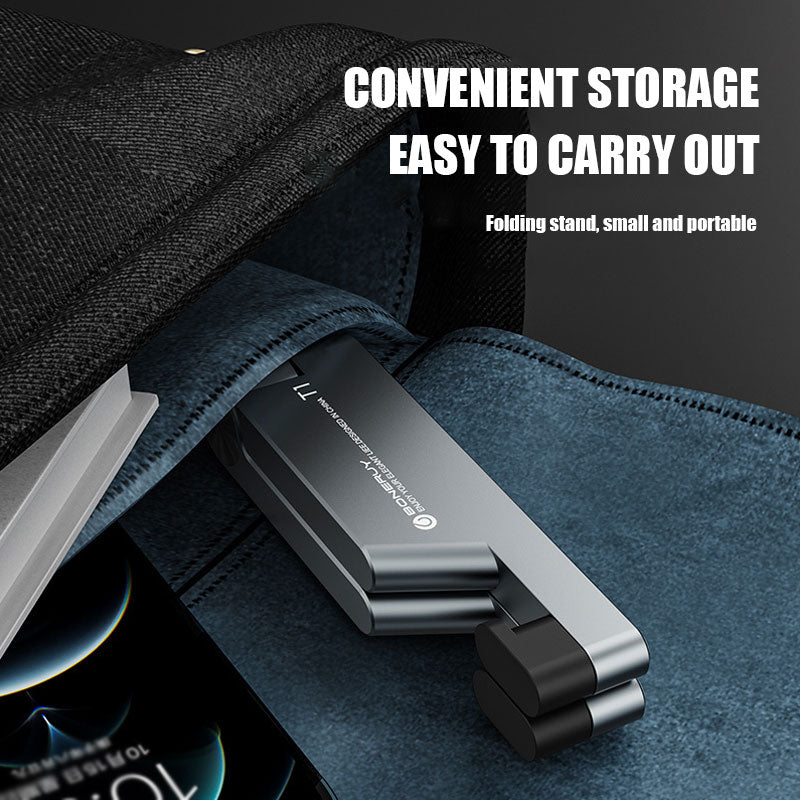 Portable V-shaped mobile phone stand