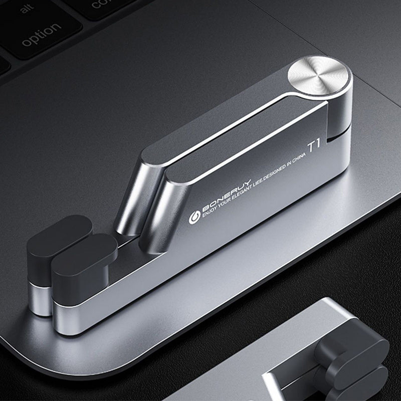 Portable V-shaped mobile phone stand